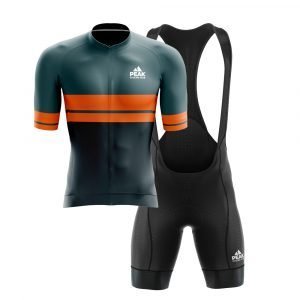 Women's Peak Cycling Jersey Set ( Jersey + Bib Shorts)